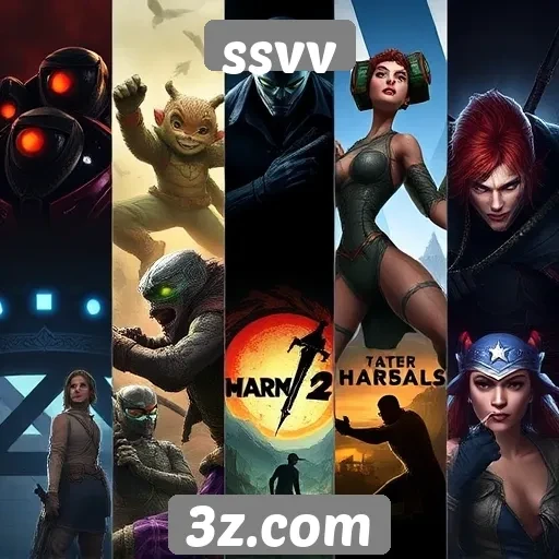 Comparativo de jogos disponíveis no ssvv